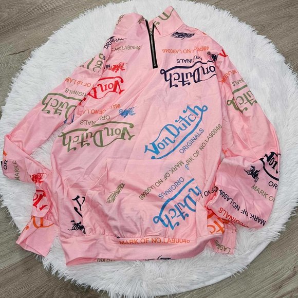 Womens Fashion Jogger Set, Track Suit, Pink, Blue, White - Picture 3 of 6